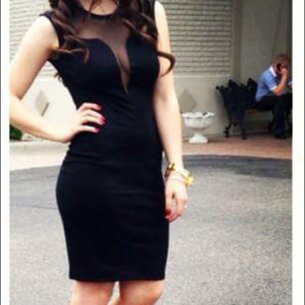 Beautiful midi black dress